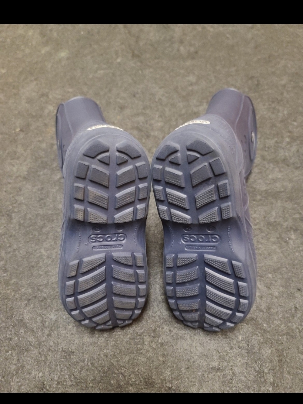 Crocs Handle It Lightweight Rain Boots Kids Size J3 - Picture 6 of 8